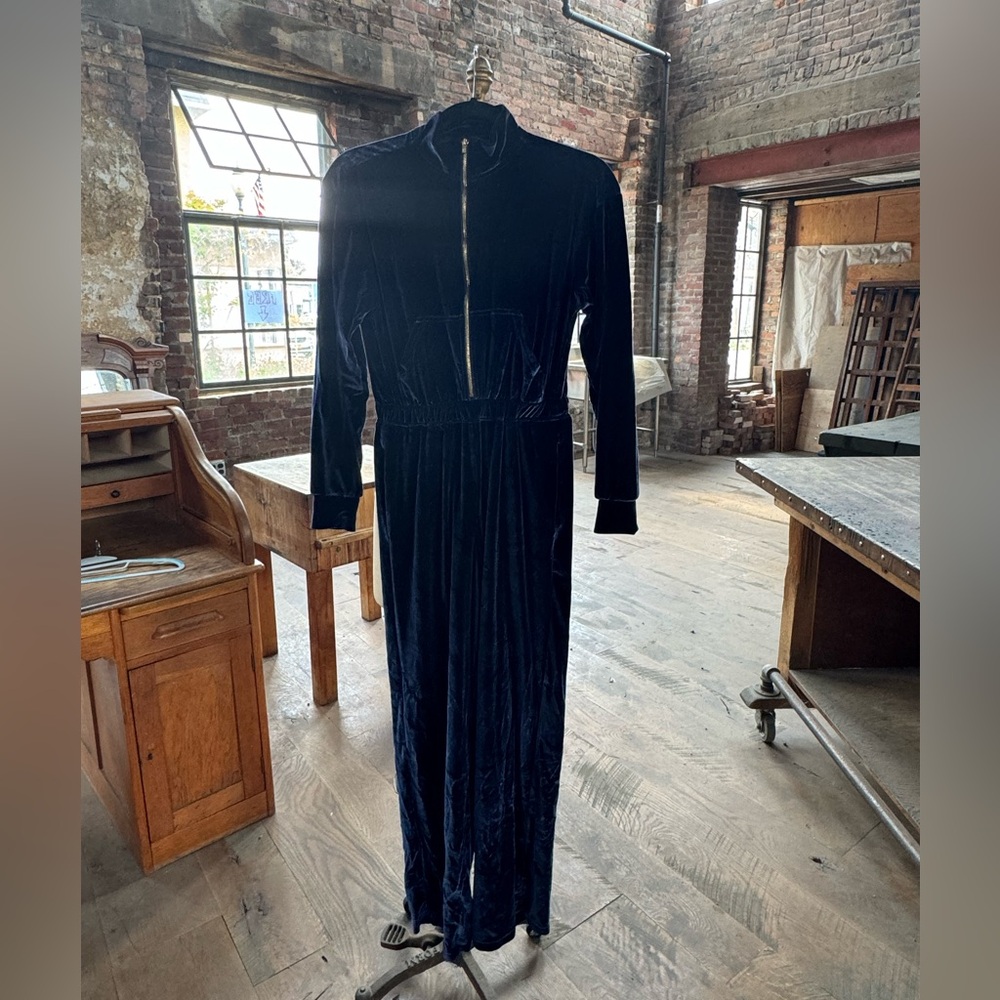 Fabletics velour onesie